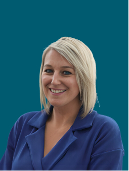 A photo of Samantha Brett who works in the Conveyancing Department